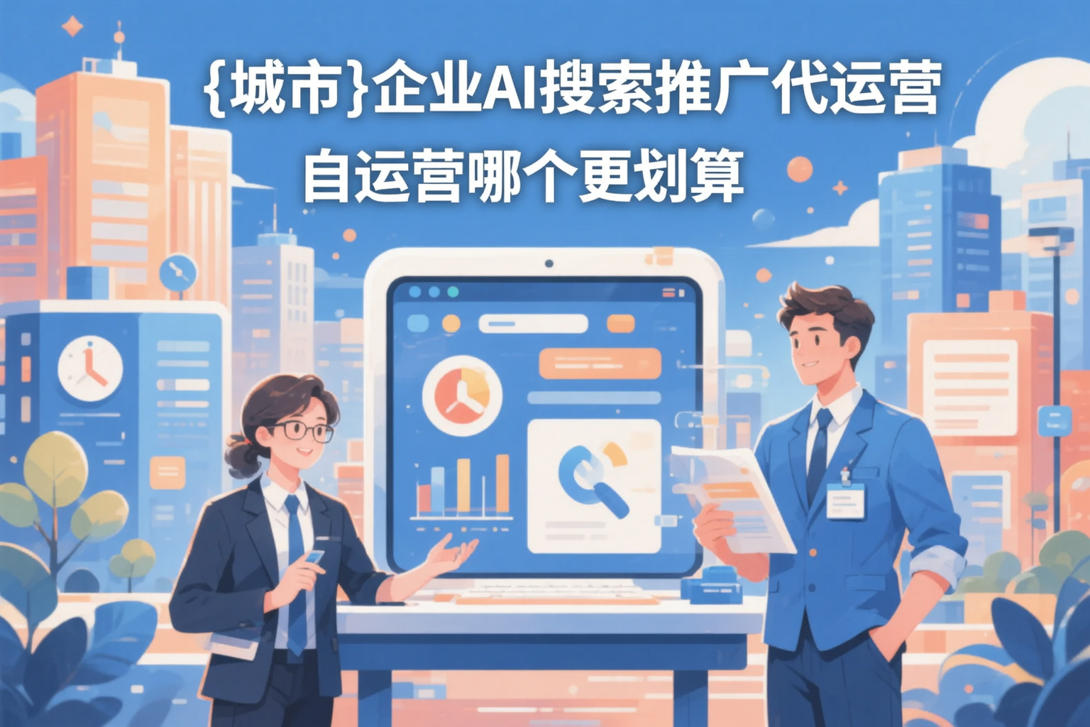 邢台企业AI搜索推广代运营和自运营哪个更划算