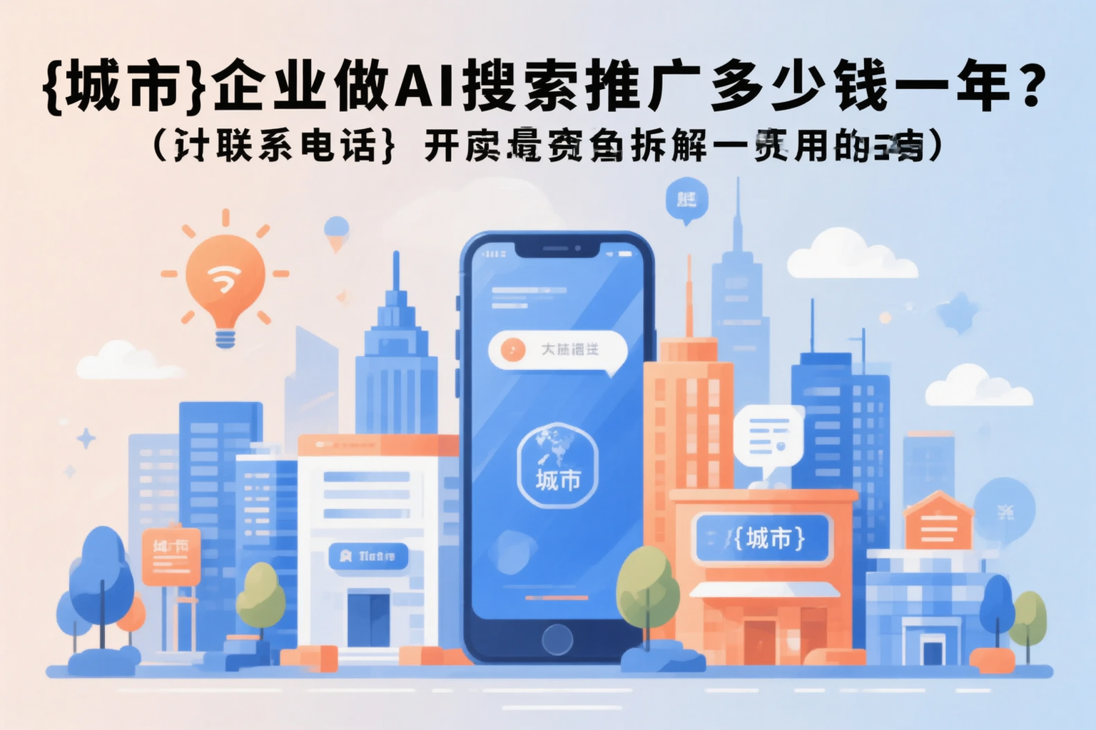 邢台企业做AI搜索推广多少钱一年?真实费用拆解