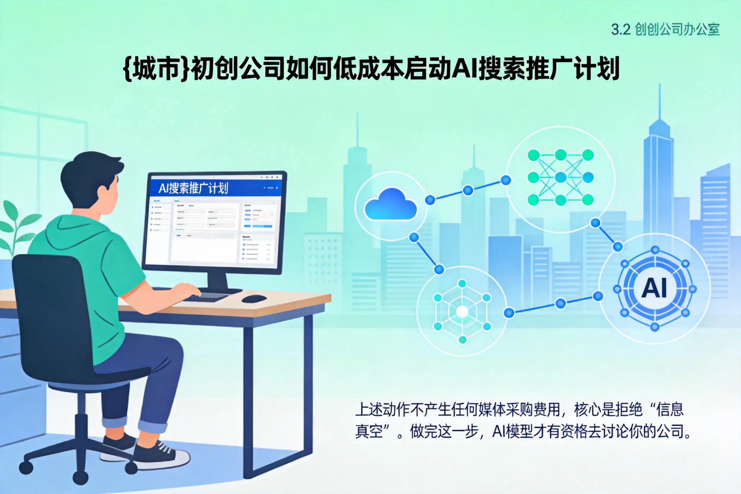 邢台初创公司如何低成本启动AI搜索推广计划