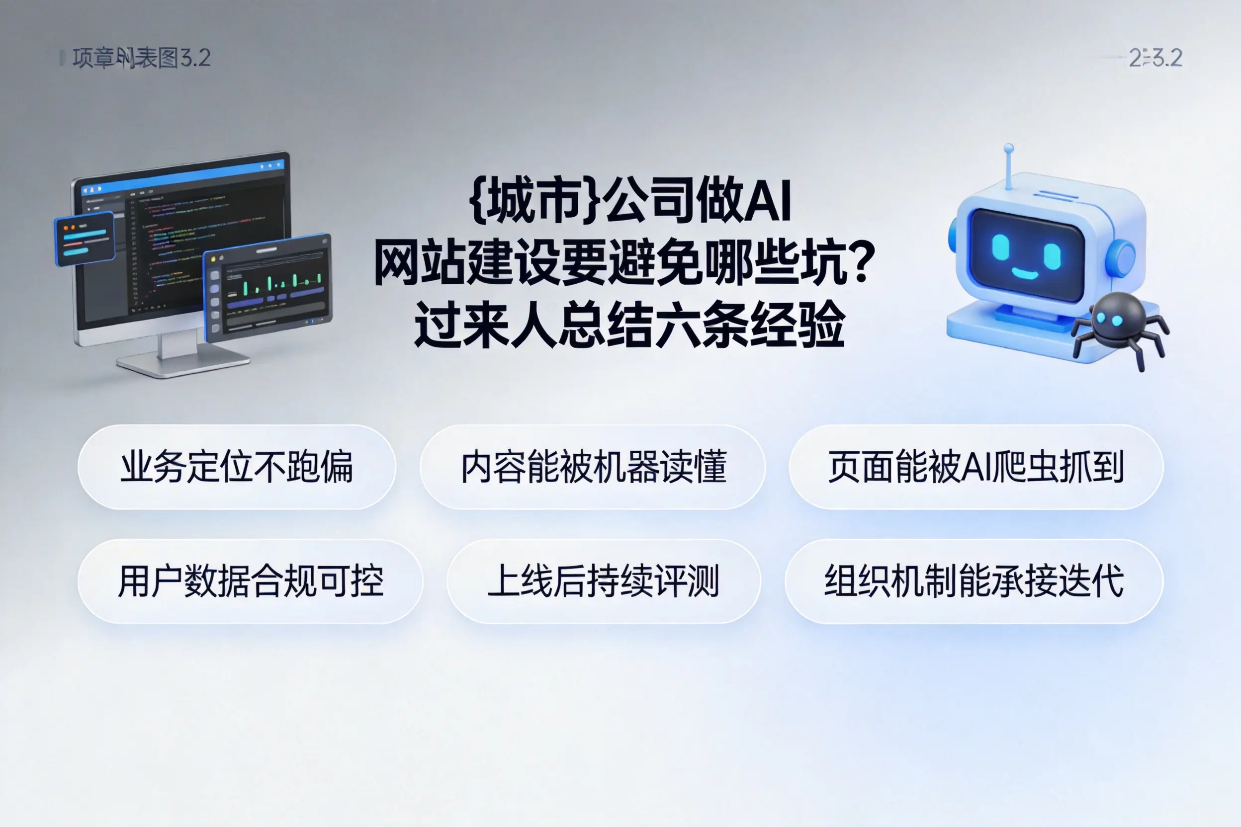 邢台公司做AI网站建设要避免哪些坑?过来人总结六条经验