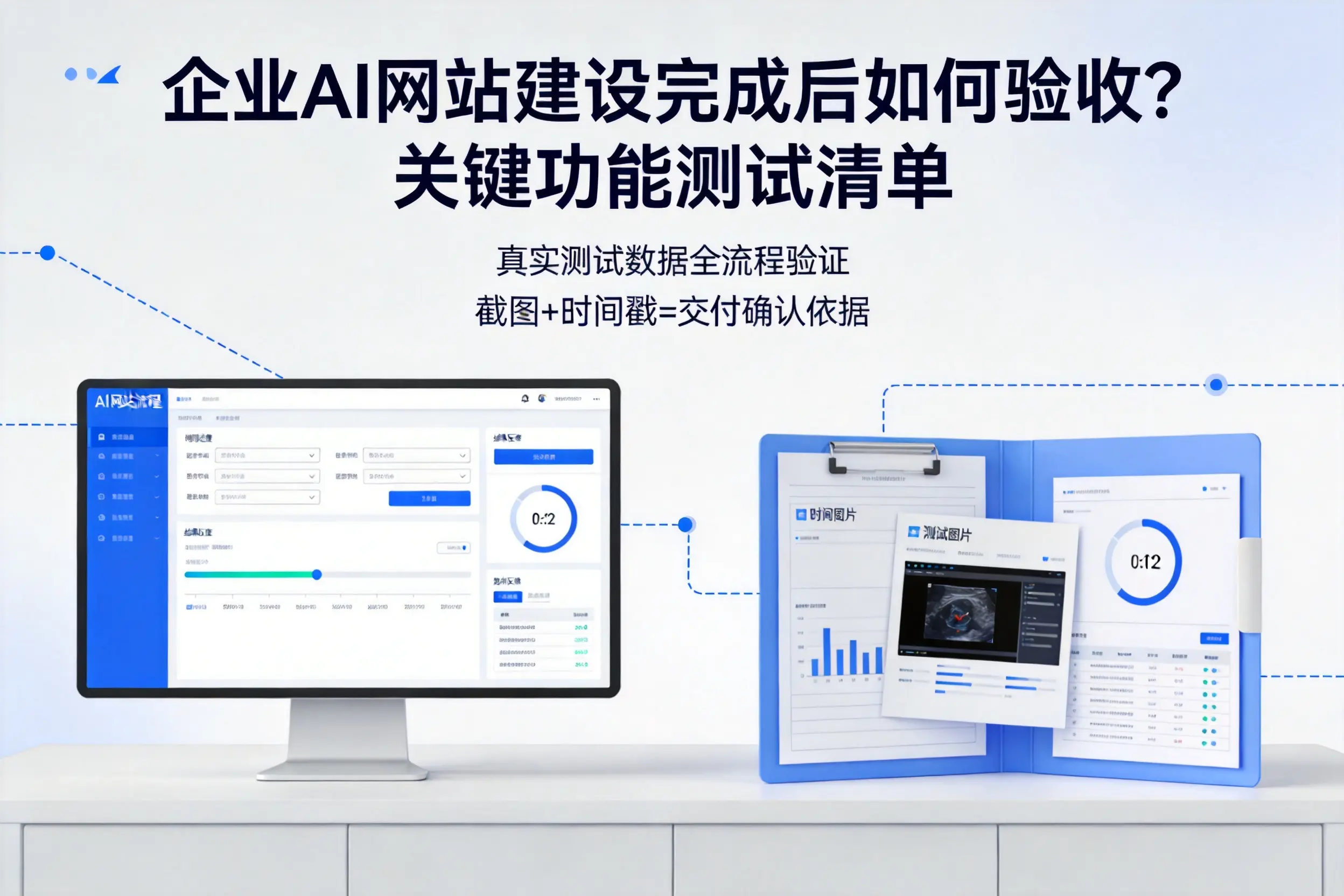 邢台企业AI网站建设完成后如何验收？关键功能测试清单