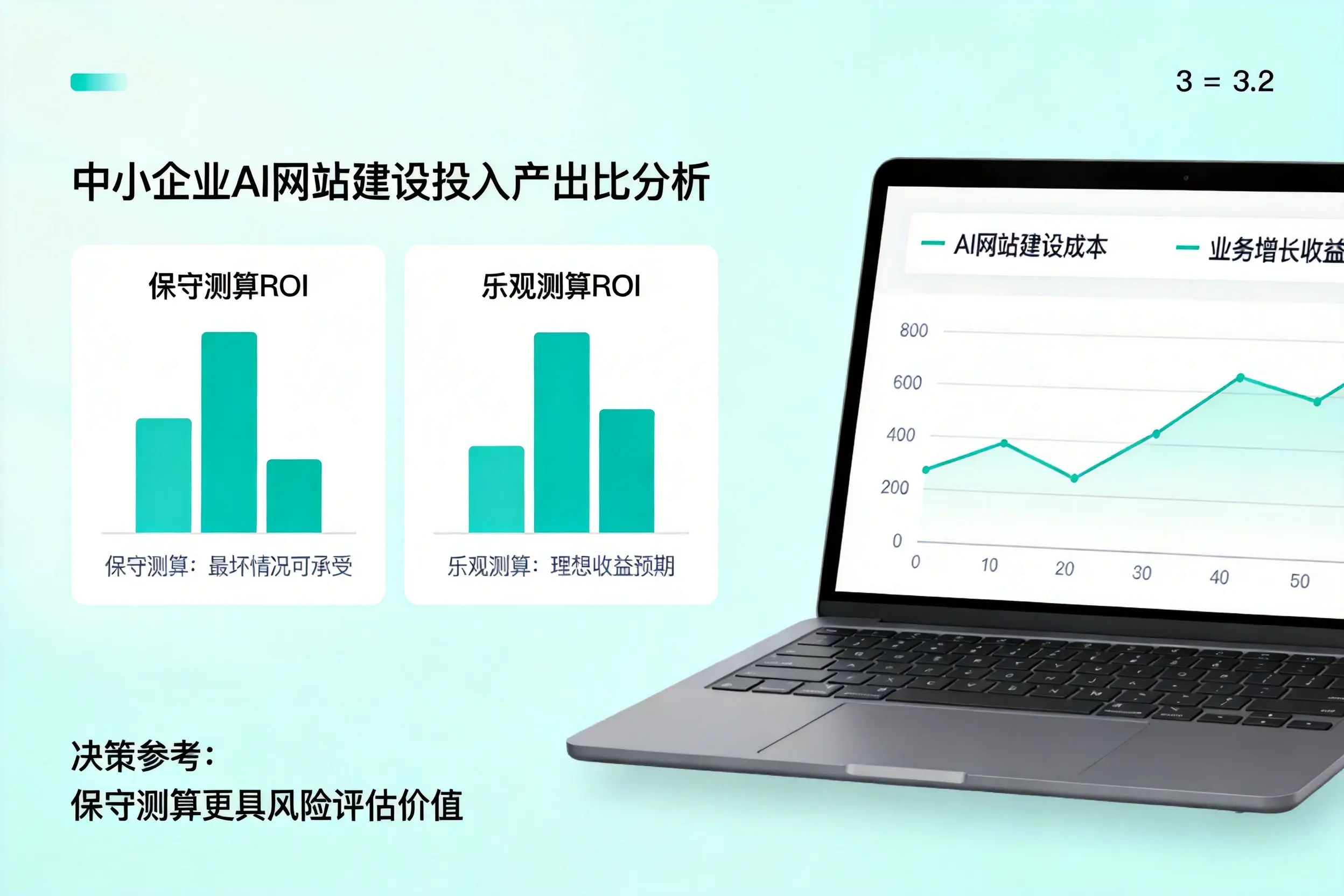 邢台中小企业AI网站建设投入产出比怎么算?先看这份分析